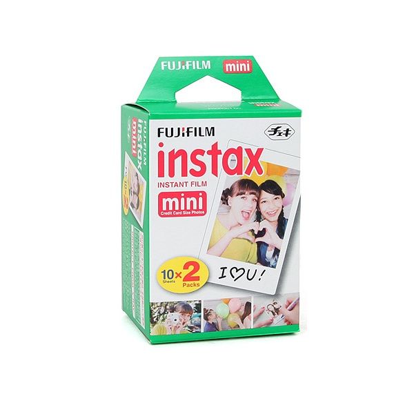 FUJIFILM INSTAX MINI FILM 20PK WHITE