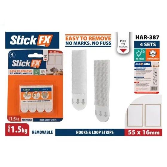 Stick FX 4set Picture Tape Removable holds 1.5kg