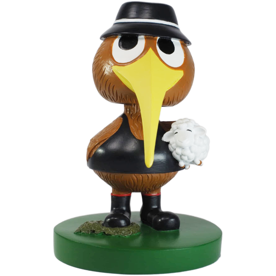 Cheeky Kiwi Farmer Bobblehead