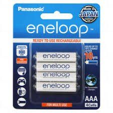 Panasonic Eneloop AAA 4PK RECHARGEABLE BATTERY