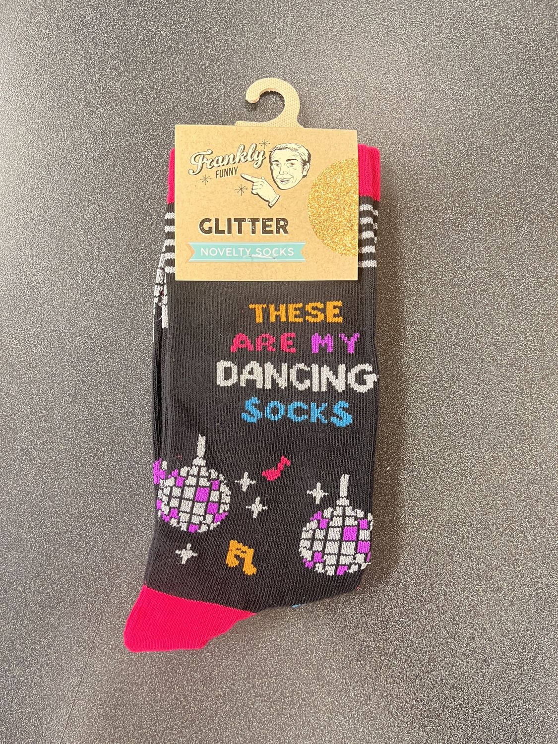SOCK FF GLTR MY DANCING SOCKS