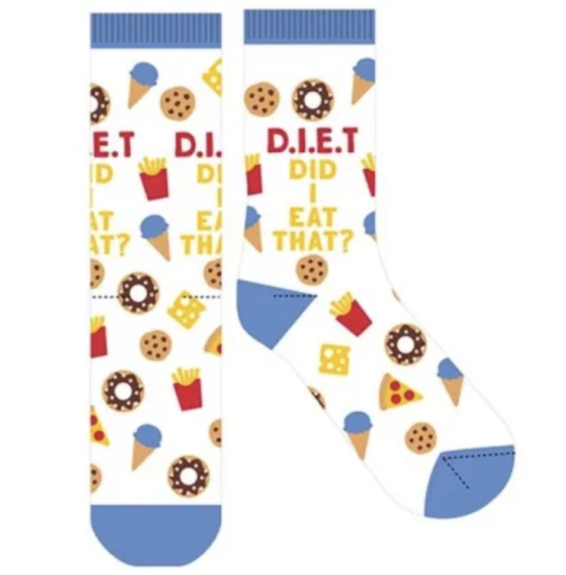 SOCK FF DIET DID I EAT THAT