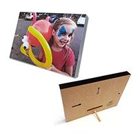 PHOTO BLOCK 8X12 SIZE WHT EDGE