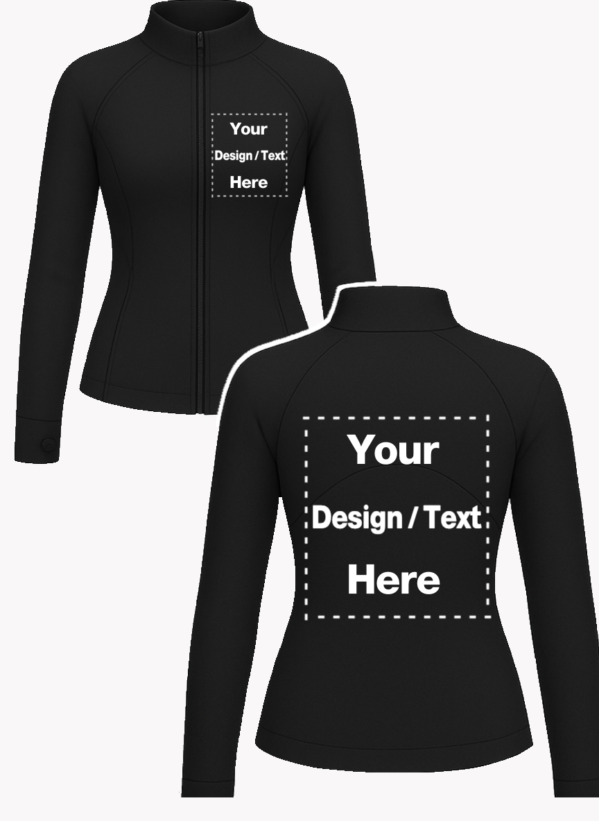 CUSTOM JACKET - BACK &amp; FRONT DESIGN)