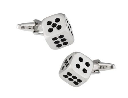 Pair of Dice Cufflinks