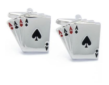 Straight Flush Cufflinks