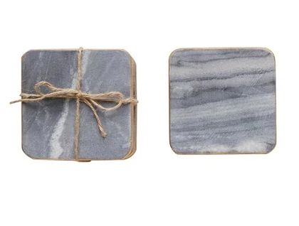 Square Marble Coaster
