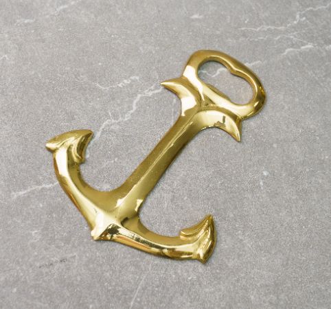 Anchor Brass Bottle Opener