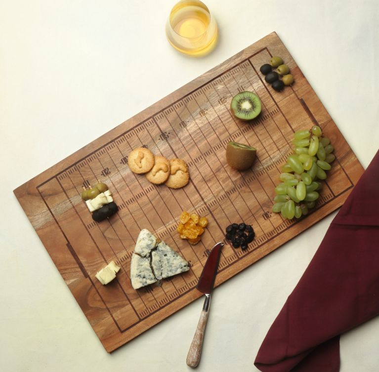 Football Wood Cutting Board