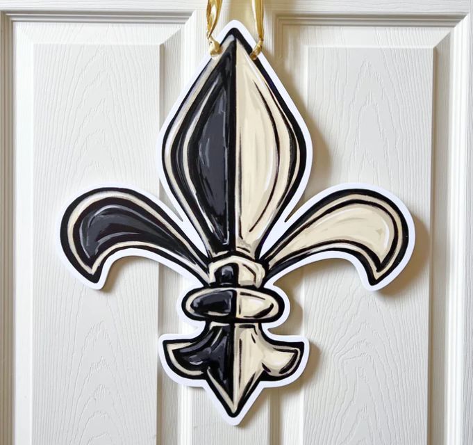 Black &amp; Gold FDL Door Hanger