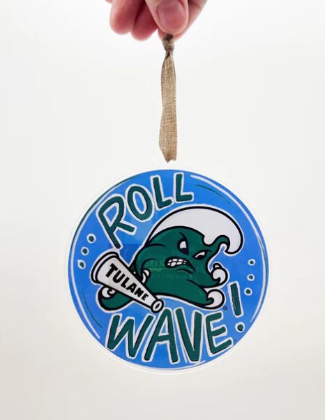 Tulane Acrylic Ornament