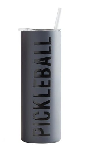 Pickleball Skinny Tumbler