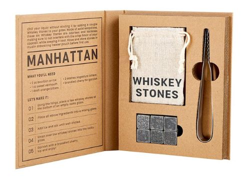 Whiskey Stones Book Set