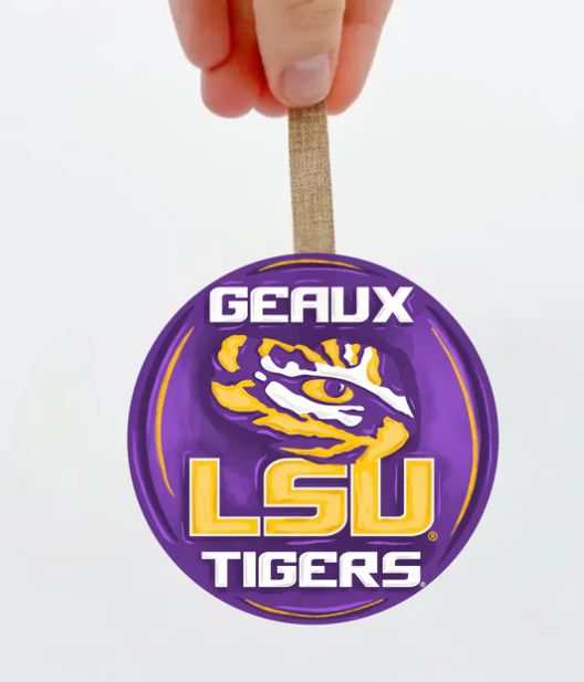 LSU Acrylic Ornament