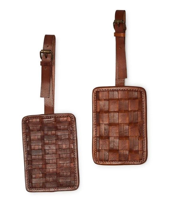 Leather Luggage Tag