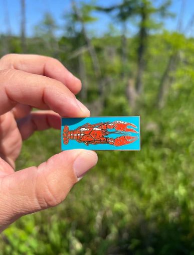 Crawfish Enamel Pin