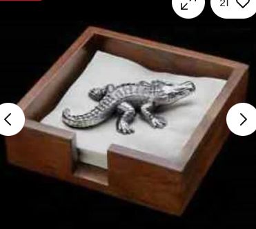 Alligator Napkin Weight