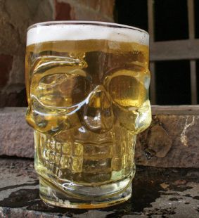 Skull Stein Beer Mug