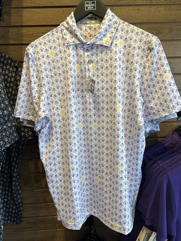 FDL White and Purple Polo