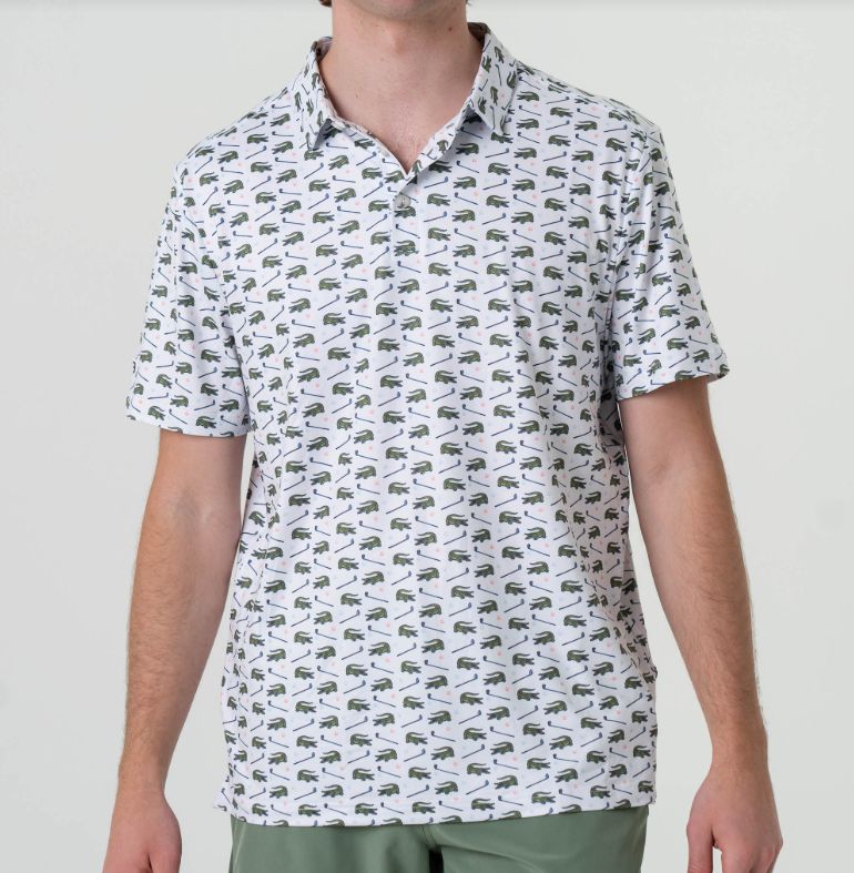 Tap It In Perf Polo, Size: Small