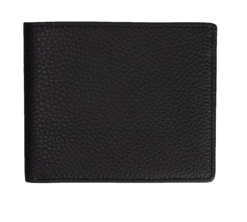 Stanford Genuine Leather Wallet, Color: Black