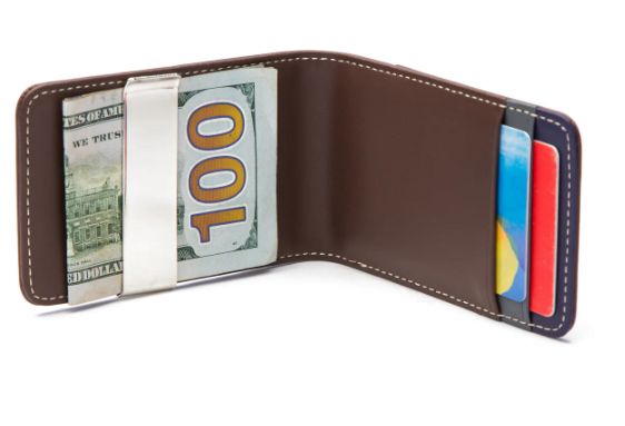 The Classic Mens Wallet, Color: Brown