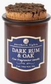 Dark Rum &amp; Oak Candle