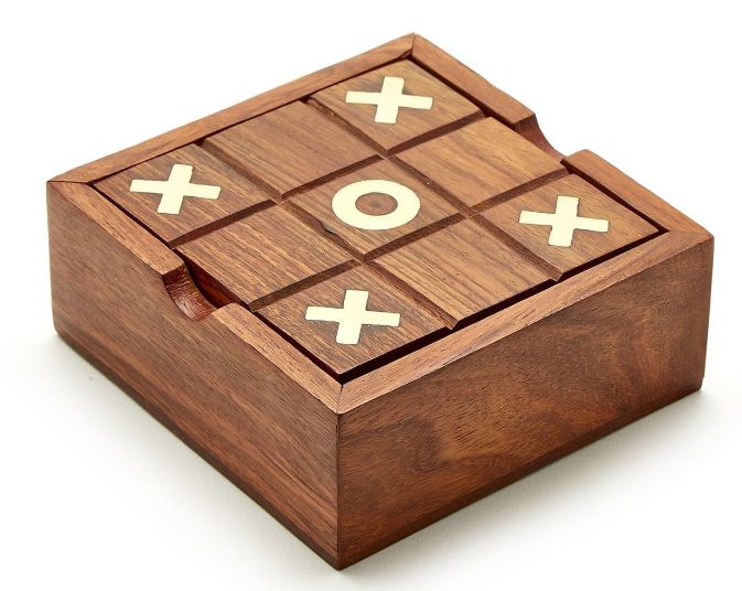 2-in-1 Wooden Game Set