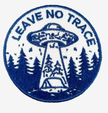 Leave No Trace UFO Patch