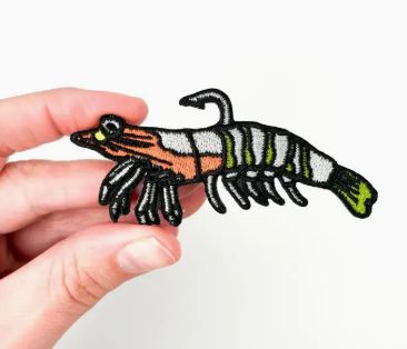 Shrimp Fishing Lure Patch