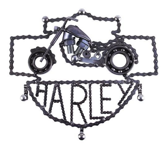 HC Metal Harley Sign