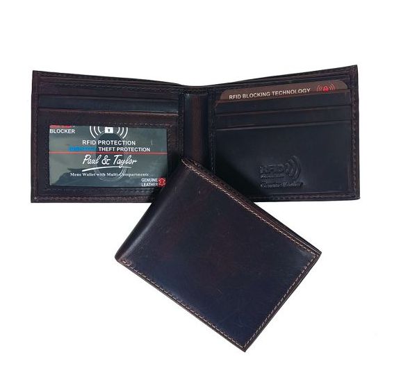Leather Bifold Wallet