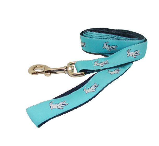 Nola Gator Dog Leash/Blue
