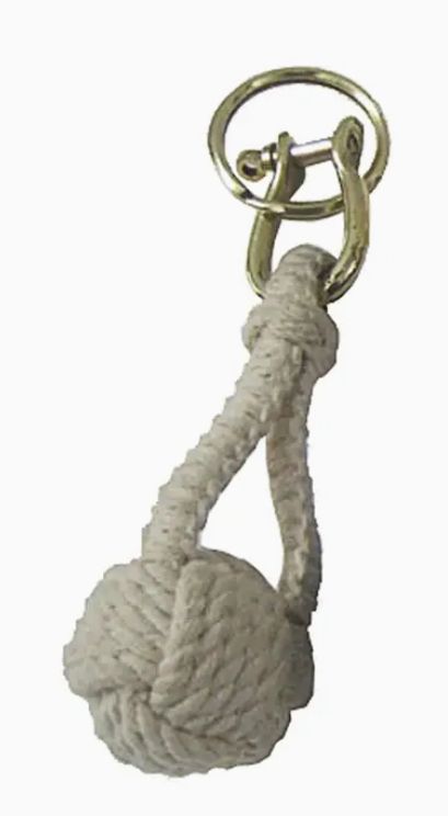 Monkey Fist Rope Keychain