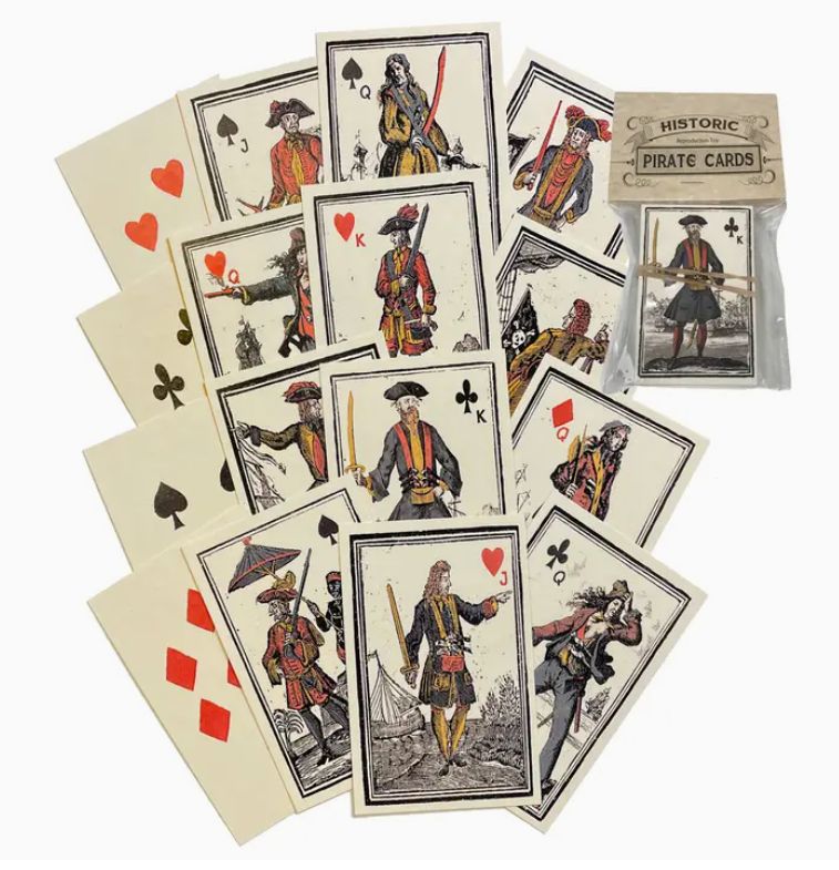 Pirate-Themed Playing Cards