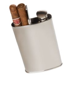 The Wingman Flask and Cigar Holder