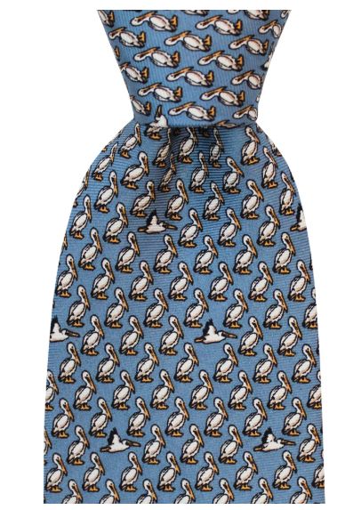 Pelican Tie, Color: Navy