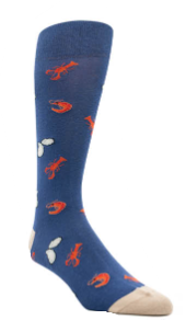 Seafood Motif Sock
