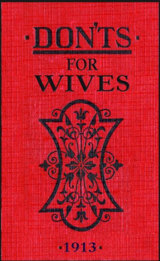 Don'ts for Wives Book