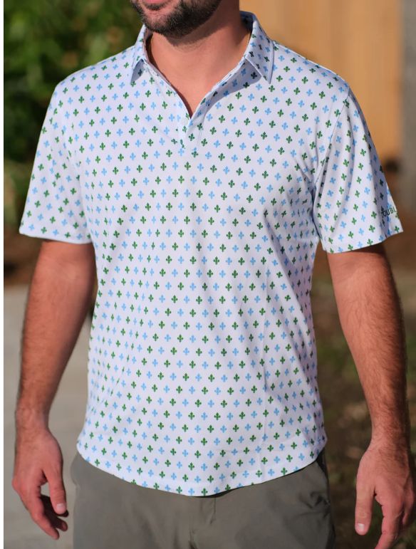 Blue &amp; Green FDL Polo