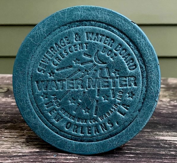 Leather Coaster, Attribute: Water Meter