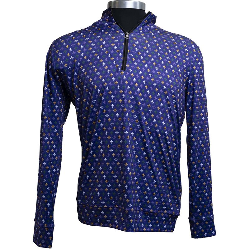 FDL MG Purple Quarter Zip