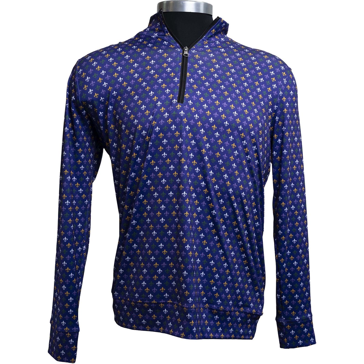 FDL MG Purple Quarter Zip, Size: Small