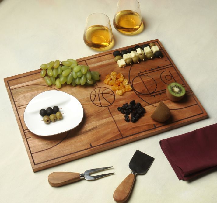 Basketball Court Cutting Board