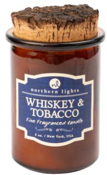 Whiskey &amp; Tobacco Candle