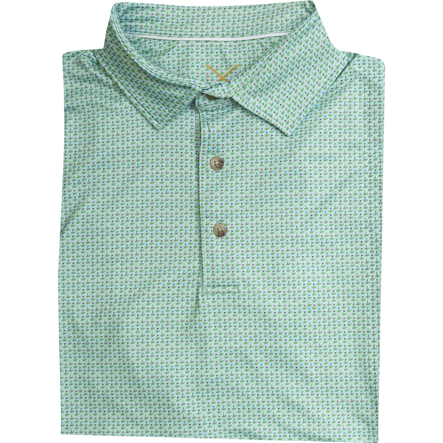 Golf Greens Performance Polo, Size: Small