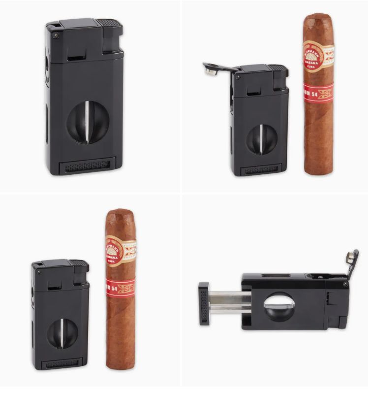 Lighter with V Cut &amp; Punch