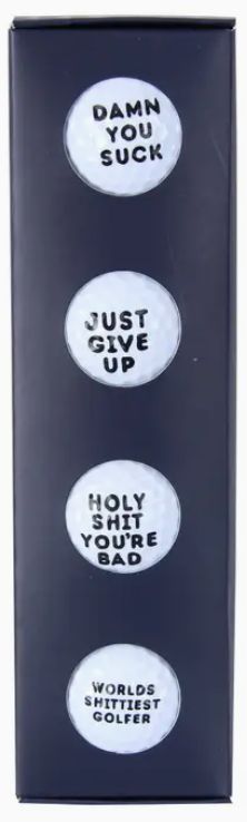 Smack Talk Golf Ball Set