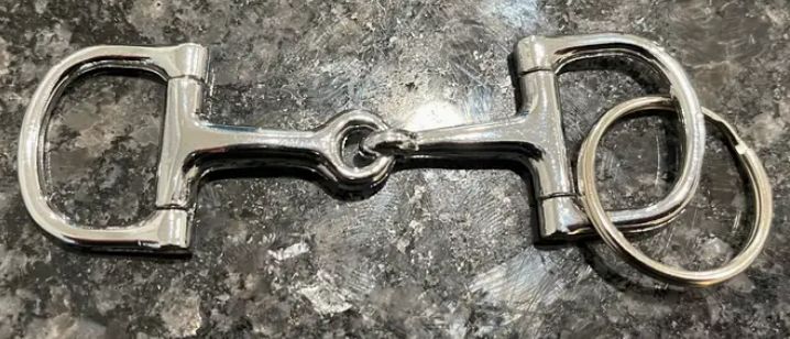 Horse Bit Keychain