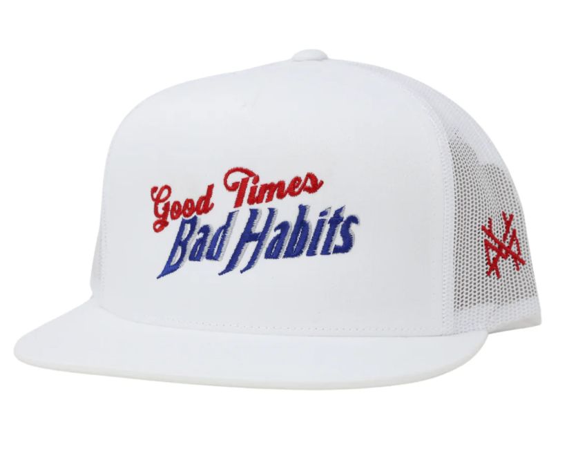 Good Times Bad Habits, Color: White